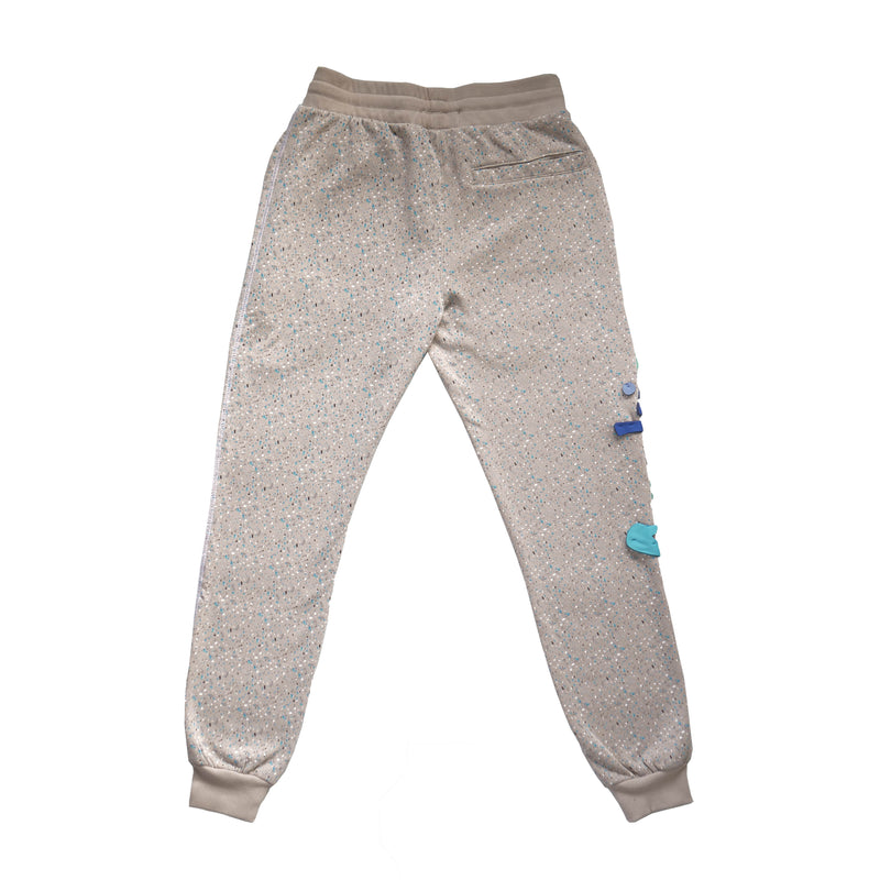 CHATEAU SPECKLED SWEATPANTS GREY