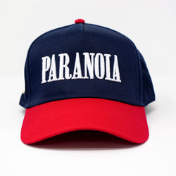 PARANOIA HAT NAVY/RED