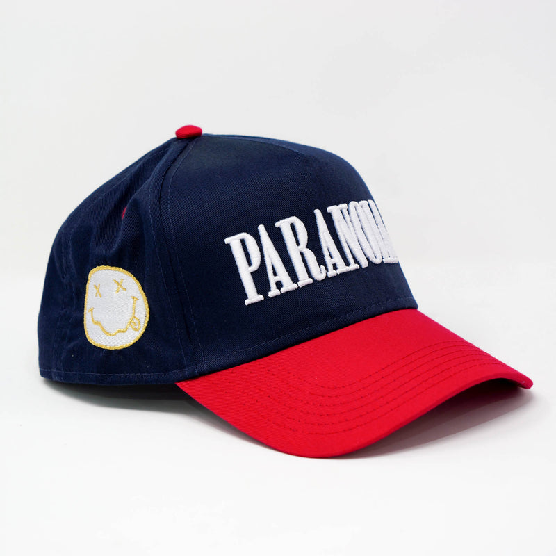 PARANOIA HAT NAVY/RED