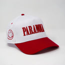 PARANOIA HAT WHITE/RED