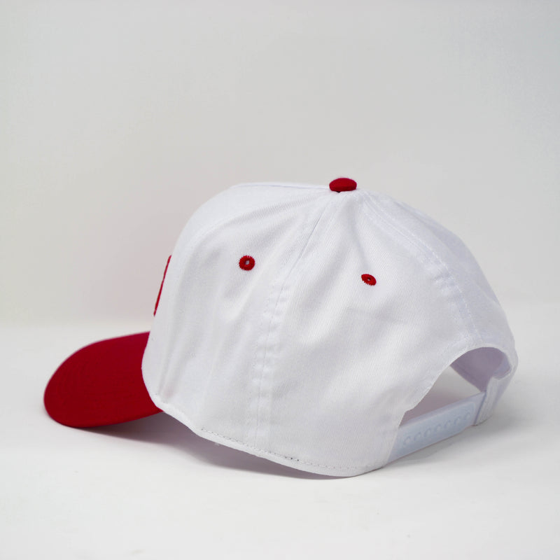 PARANOIA HAT WHITE/RED