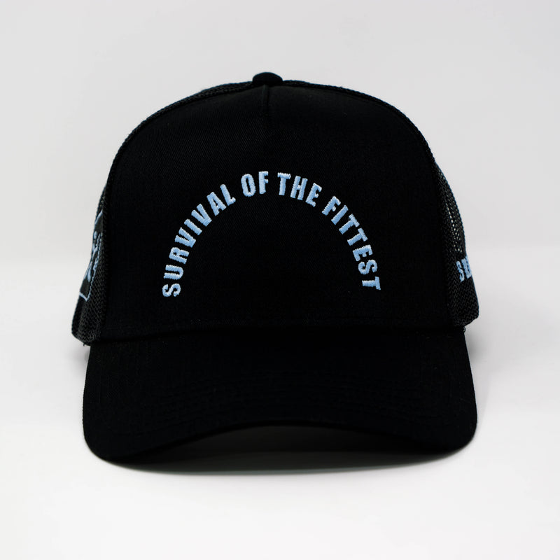ENDURE TRUCKER HAT BLACK/BLUE