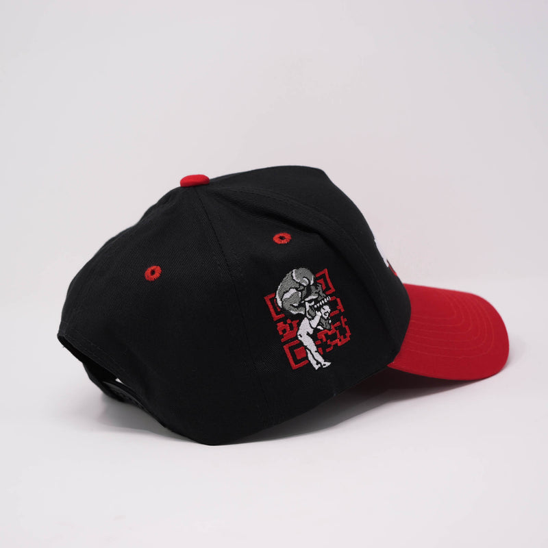 L.I.T.M HATS BLACK/RED