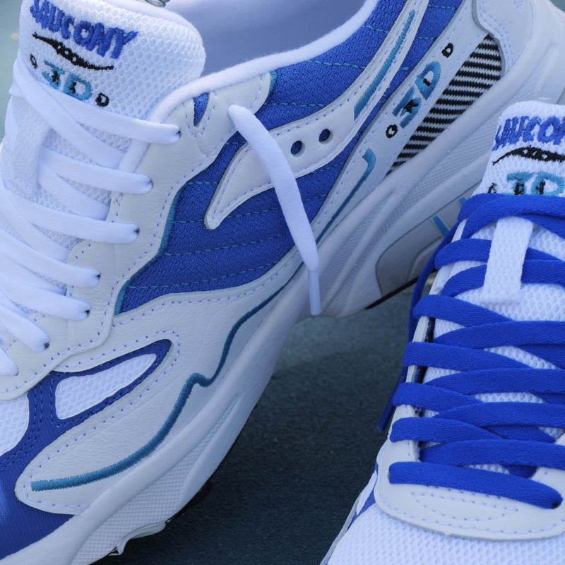 3D GRID HURRICANE WHITE/ROYAL