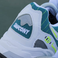 3D GRID HURRICANE WHITE/GREEN