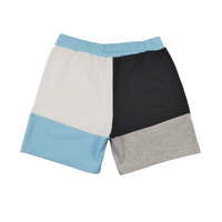 COLOR BLOCK SHORTS SKY BLUE