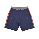 BORO ROLL HEM SHORTS NAVY