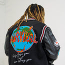 BETRAYAL VARSITY JACKETS BLACK