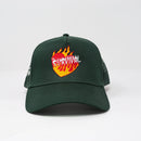 BETTER LUCK HAT GREEN TRUCKER