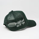 BETTER LUCK HAT GREEN TRUCKER