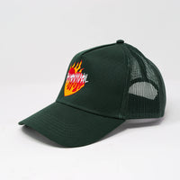 BETTER LUCK HAT GREEN TRUCKER