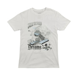 EXERCISE YOUR DREAMS TEE WHITE/GREY