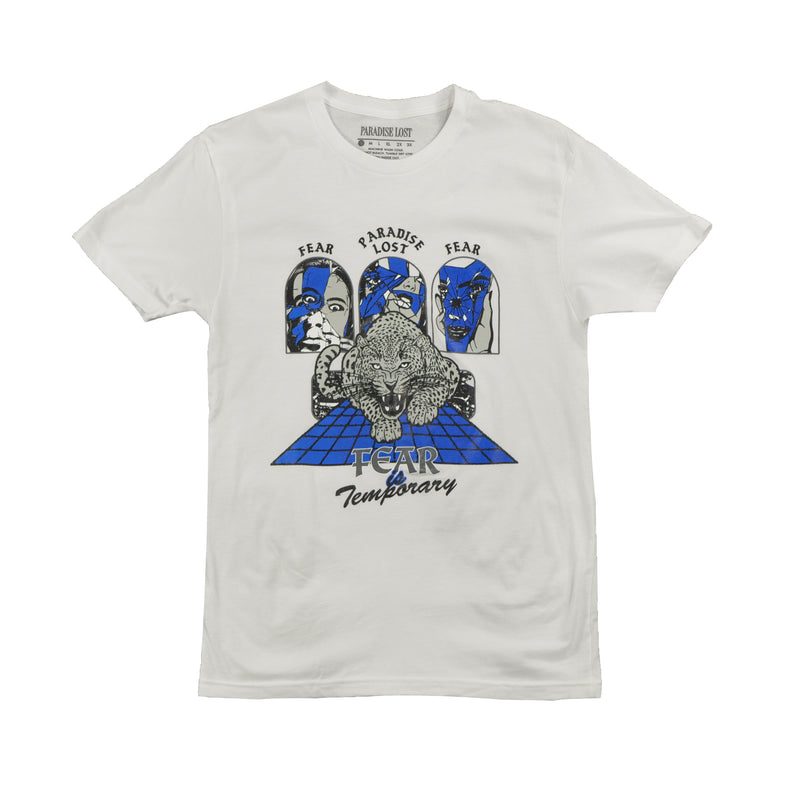 LEVELS OF FEAR TEE WHITE/ROYAL