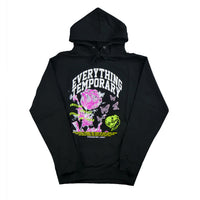 EVERYTHING TEMPORARY HOODIE BLACK
