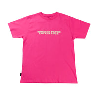 MONEY IS PAPER TEE FUCSIA