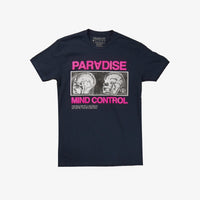 MIND CONTROL TEE NAVY/PINK
