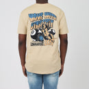 BLUE PRINT MOVES TEE CREAM
