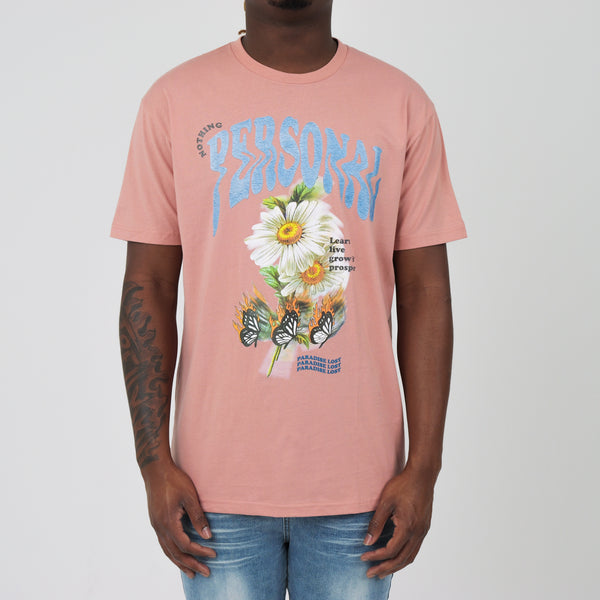 GROW AND PROSPER TEE PINK