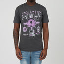 LIVE IN THE MOMENT TEE METAL GREY