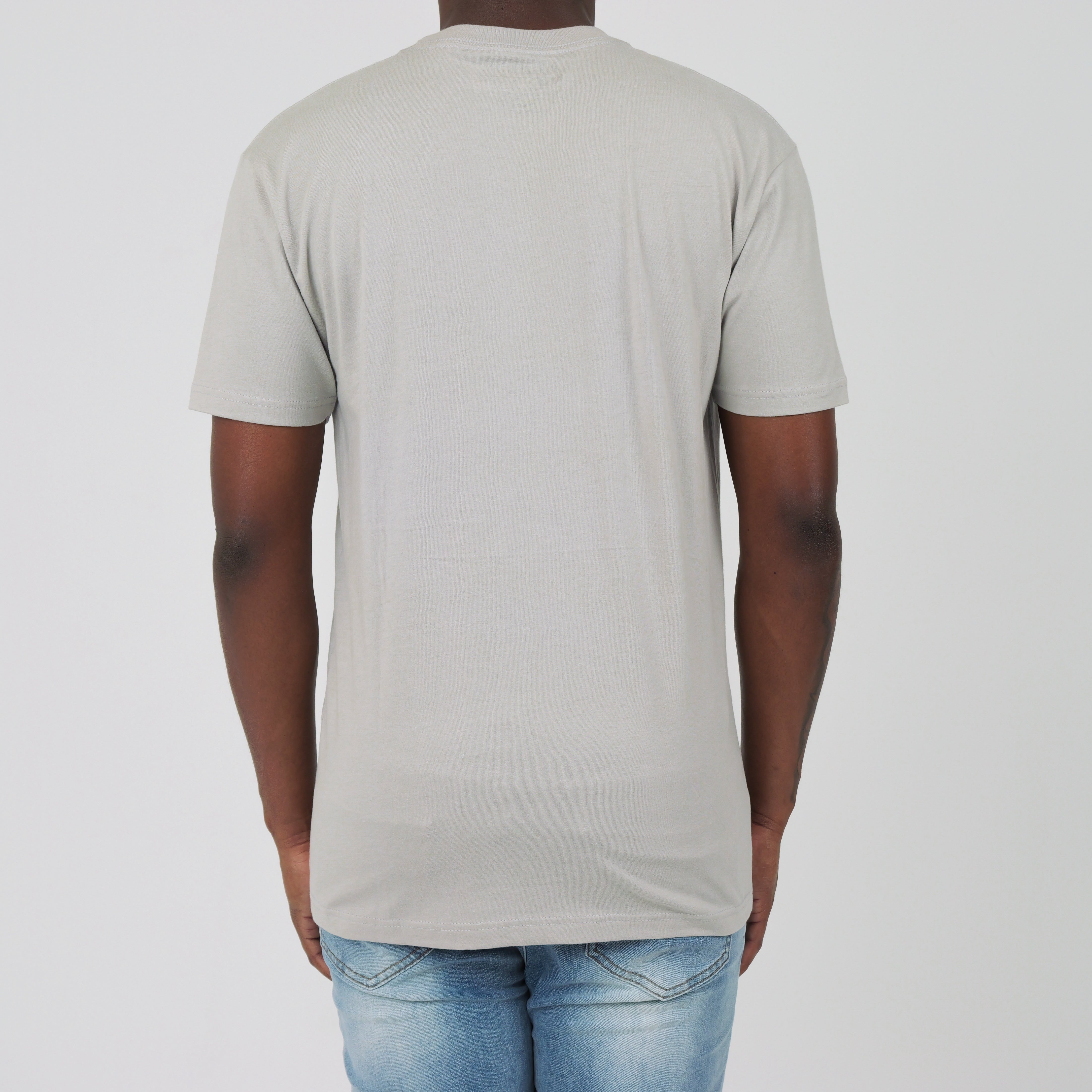 LIFE THOUGHTS TEE LIGHT GREY