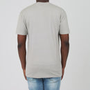 NEVER AHEAD TEE LIGHT GREY