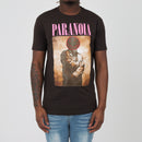 PARANOIA TEE BROWN/PINK/RED