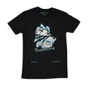 SHATTER FEAR TEE BLACK/BLUE