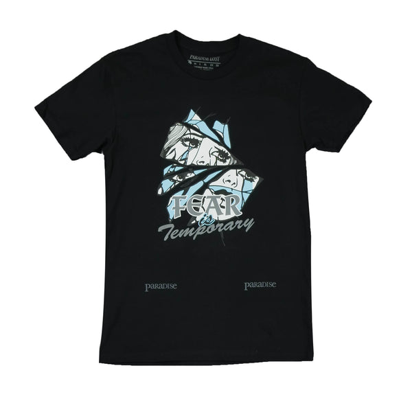 SHATTER FEAR TEE BLACK/BLUE