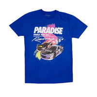 PARADISE RACING CLUB TEE ROYAL BLUE