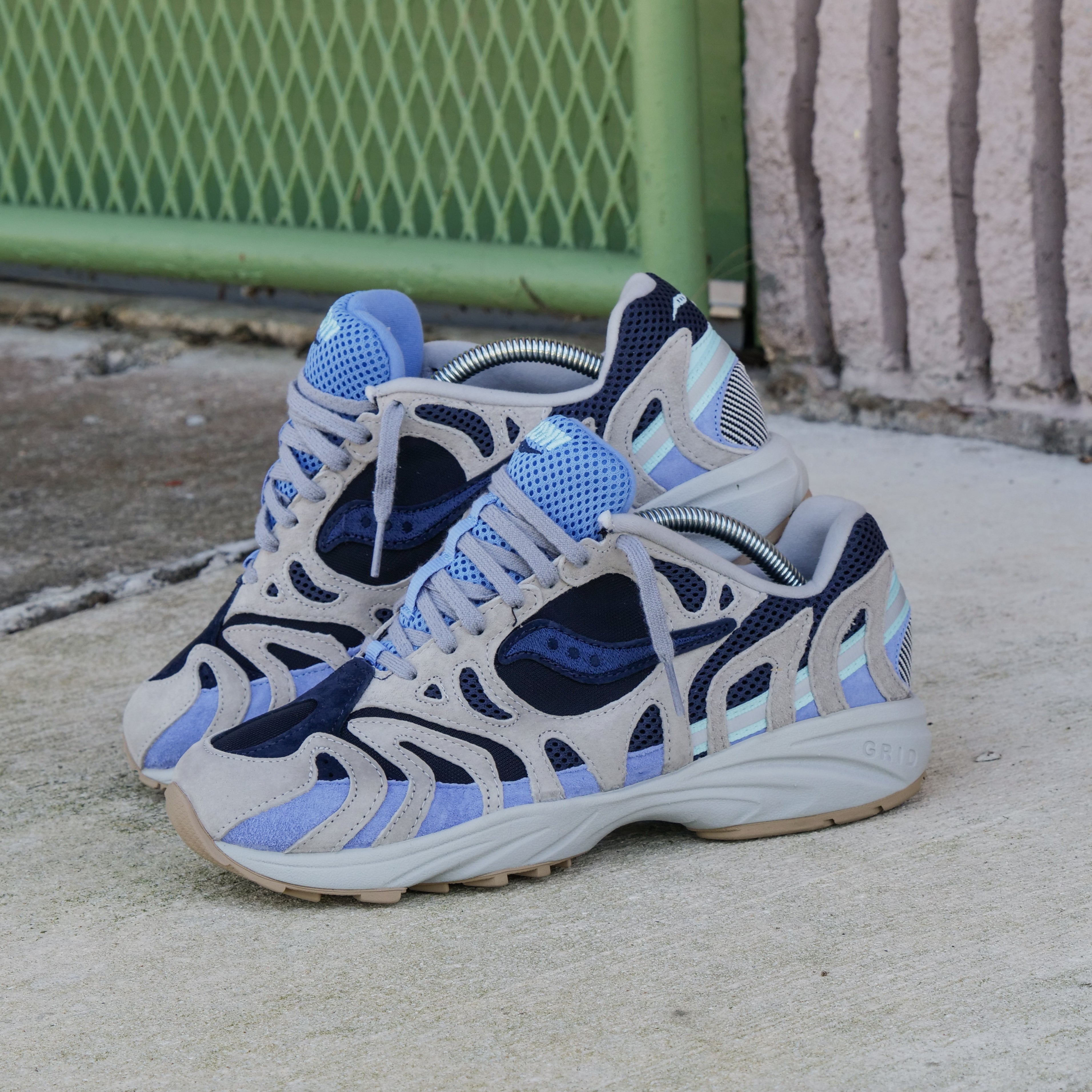 GRID AZURA 2000 GREY/DARK BLUE
