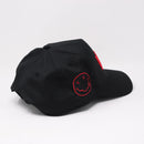 PARANOIA SNAPBACK HAT BLACK/RED