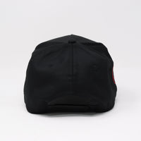 PARANOIA SNAPBACK HAT BLACK/RED