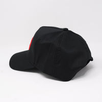 PARANOIA SNAPBACK HAT BLACK/RED