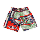 PILLAN RESORT SHORTS BLUE/RED