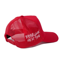 BETTER DAYS TRUCKER HAT RED