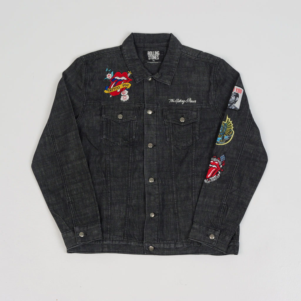 Rolling stones 2025 denim jacket