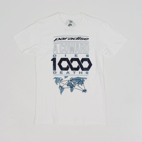 THOUSAND DEATHS TEE WHITE