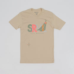 Intl Movers Tee Natural/Pink/Olive