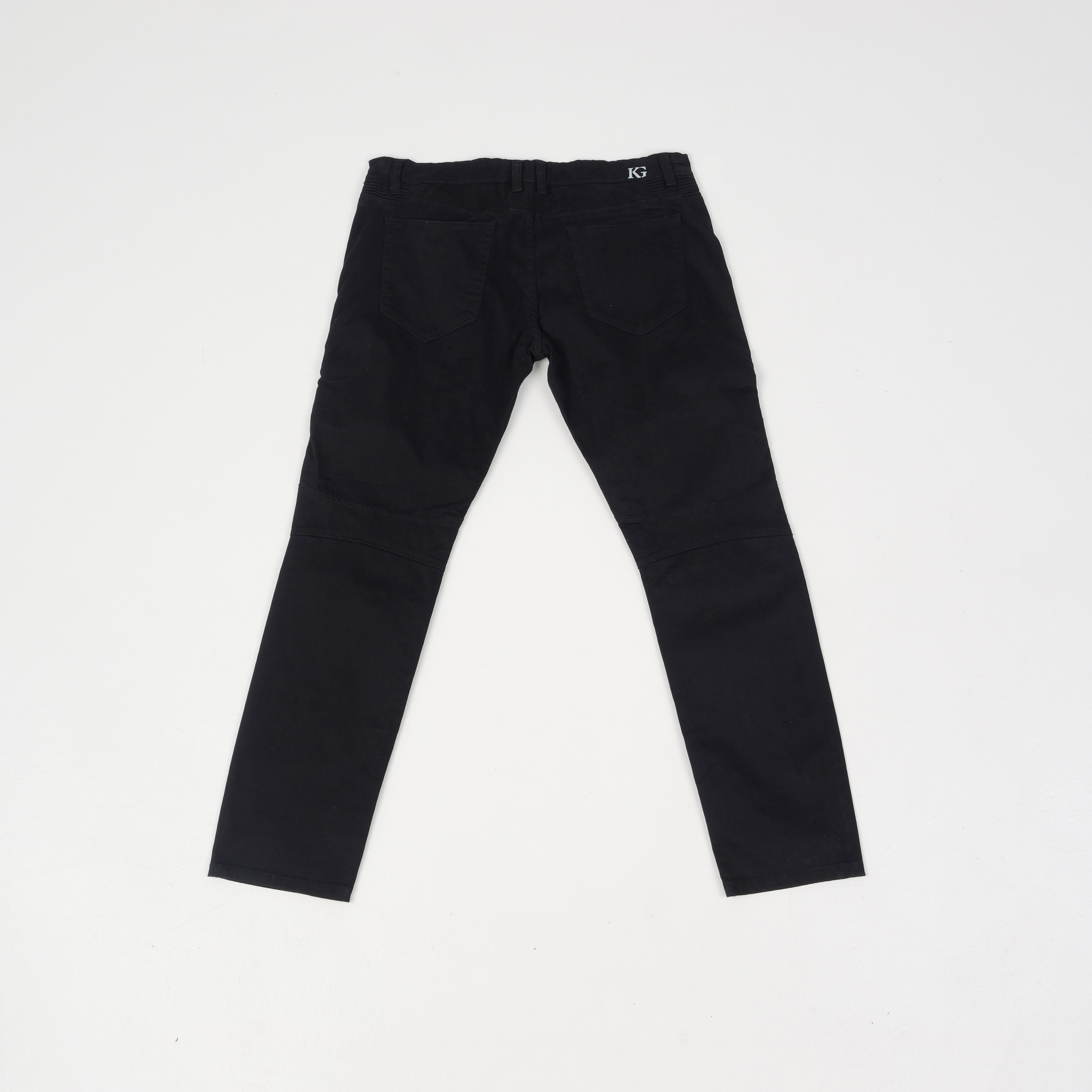 TWILL PANTS - JET BLK