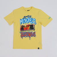 MONEY MOVES SHORT SET YELLOW