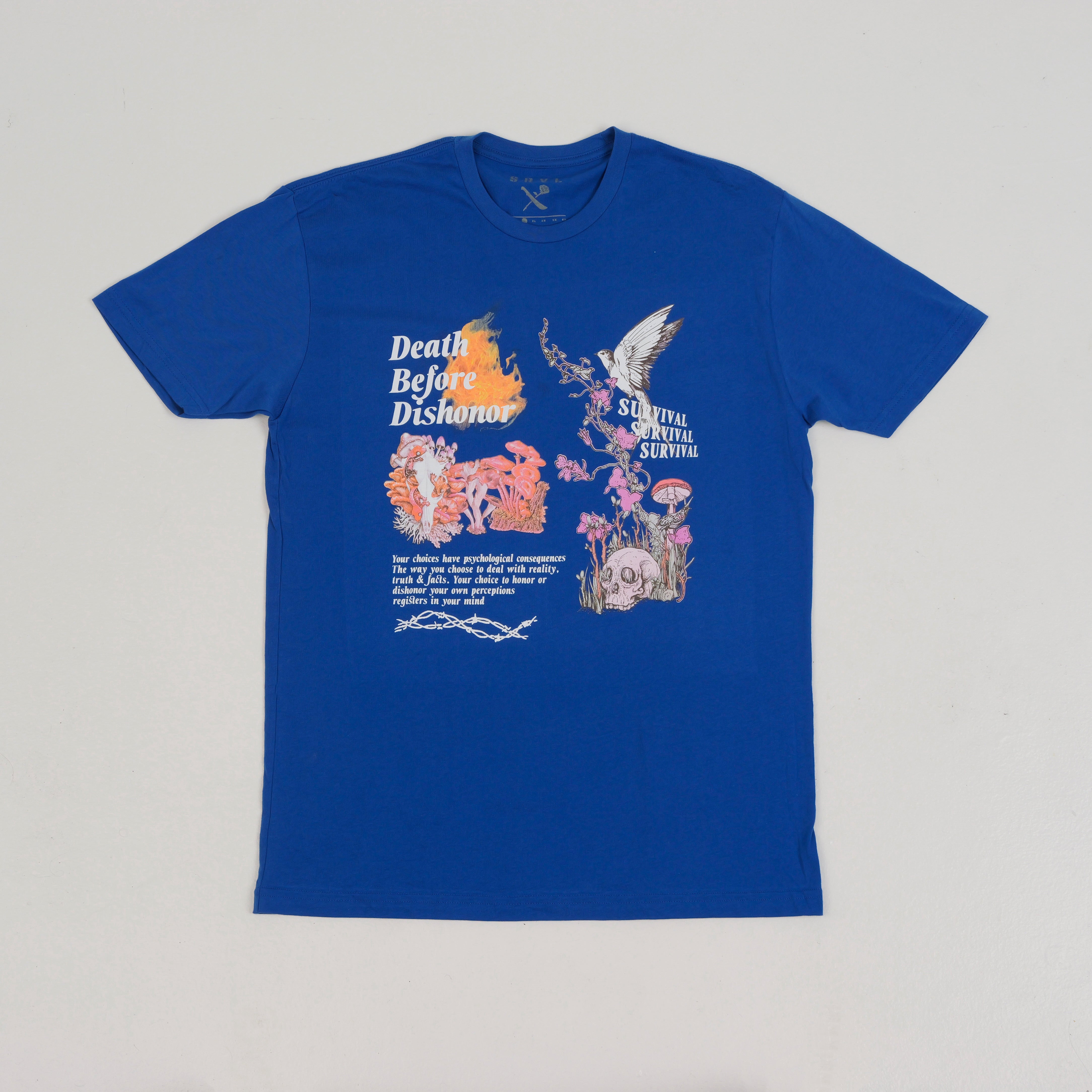 HONOR OR DISHONOR TEE ROYAL