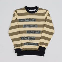 NEGATIVE TO POSITIVE L/S TEE ALMOND