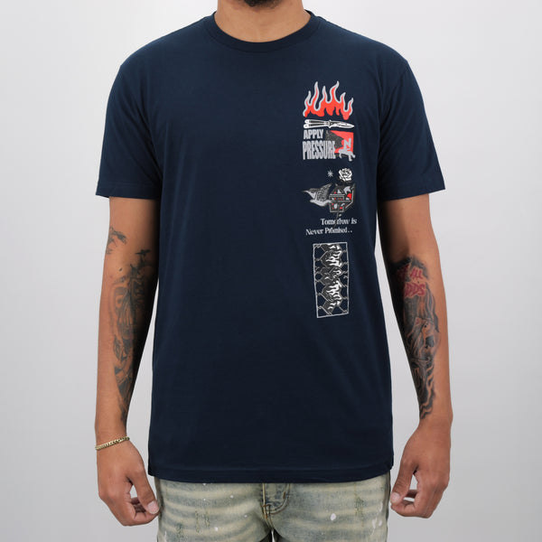 CALL DROPPED TEE NAVY