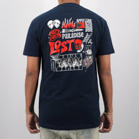 CALL DROPPED TEE NAVY