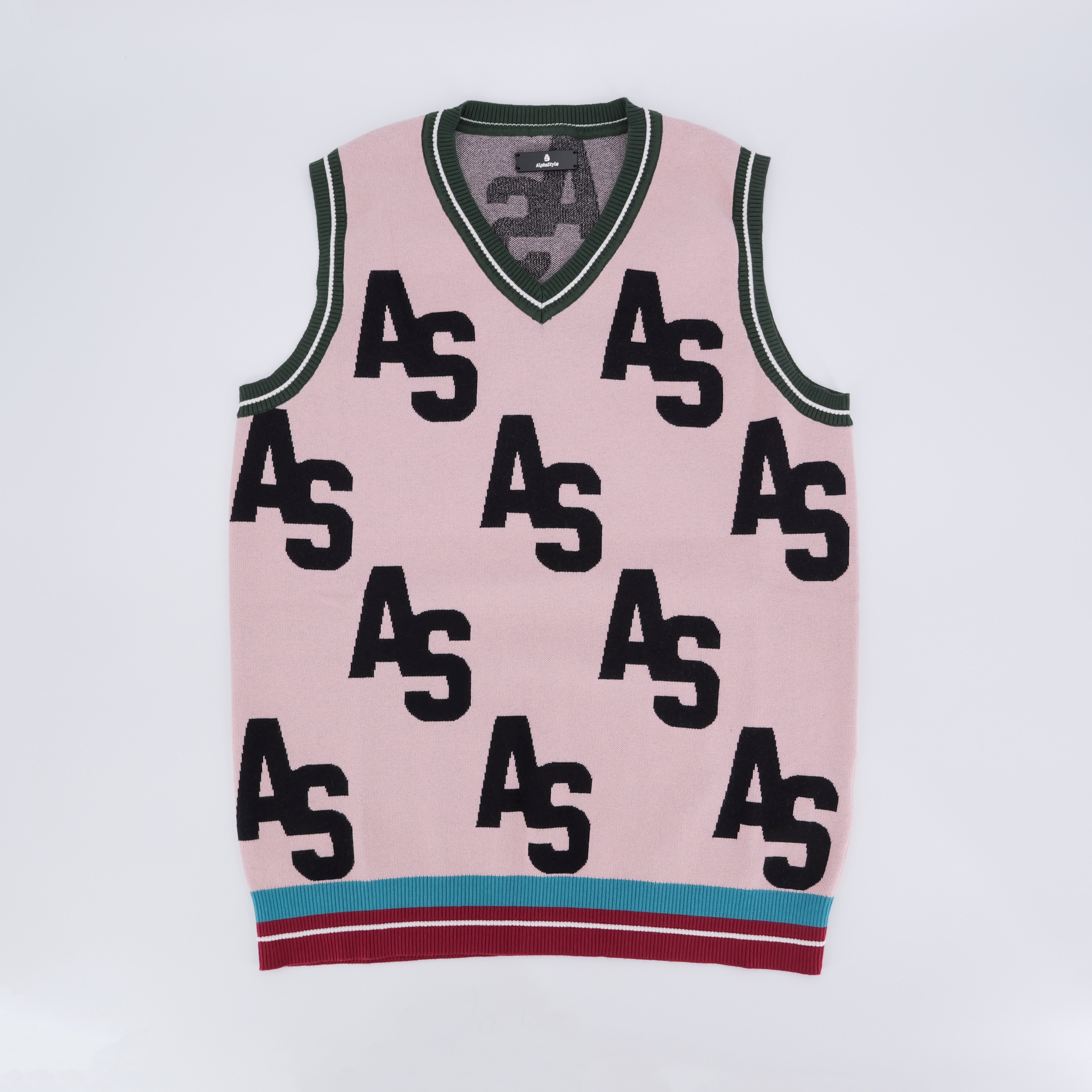 PENN SWEATER VEST PINK