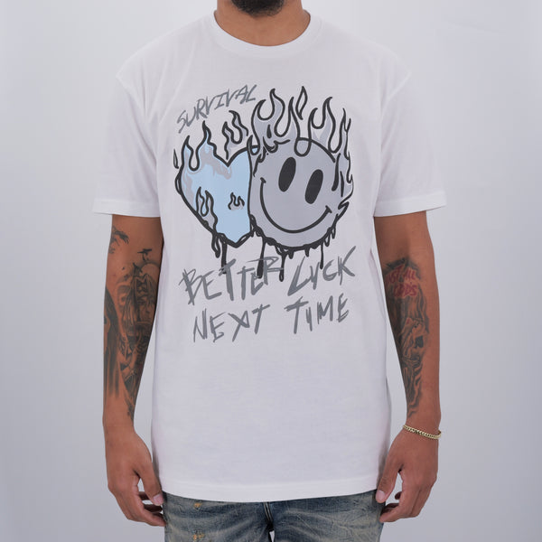 IN THE HEART TEE WHITE/GREY