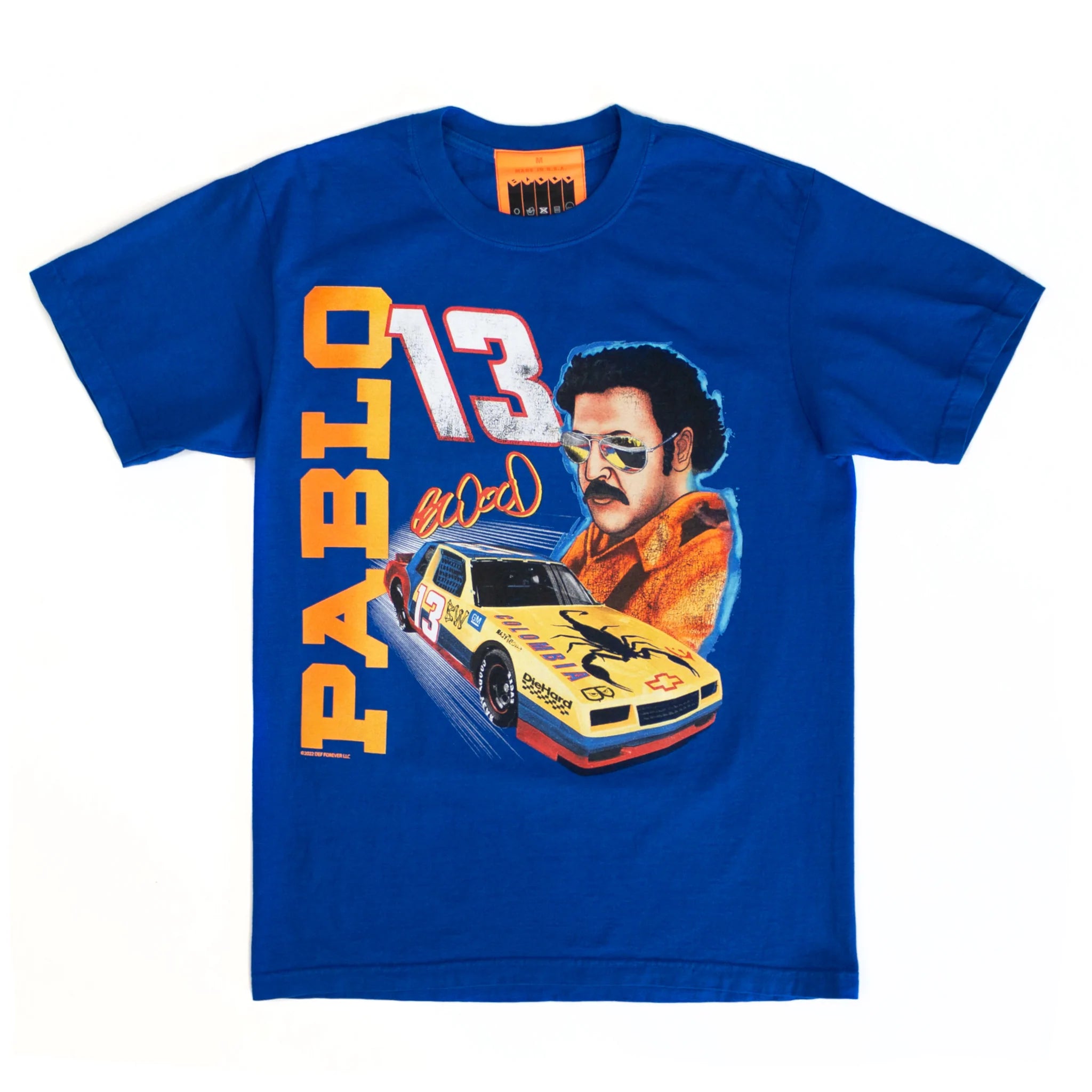 PABLO 500 THE INTIMIDATOR TEE ROYAL