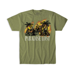 GOLDEN HAPPINESS TEE LIGHT OLIVE