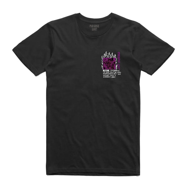 RIOT 2.0 TEE BLACK/PURPLE