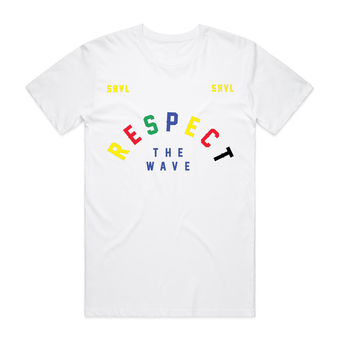 RESPECT THE WAVE WHT/MULTI 2.0